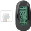 ReachMall Schermo LCD per bici elettrica KT-LCD6, 24 V-48 V con connettore SM, codice di errore di visualizzazione a colori, parti di modifica elettrica