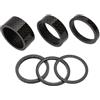 ReachMall Distanziale per sterzo in fibra di carbonio, 1 mm, 2 mm, 3 mm, 5 mm, 10 mm, 15 mm, per forcella da 28,6 mm, regolazione con finitura lucida liscia per bici da strada e mountain bike