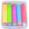 WOVEBIUS 5 x clip di gesso regolabili per casa, ufficio, scuola, insegnante, in plastica, portatili
