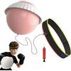 Genérico Palla Reflex da boxe, attrezzatura da allenamento regolabile, fascia da 21 cm, per ragazzi e adolescenti, attrezzatura per lo sviluppo della velocità di reazione, con cordino elastico