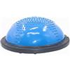 Gralara Mezzo Sfera Fitness con Base Uso Casa Mezza Palla da Ginnastica Pompaggio Incluso Disco di Equilibrio Gonfiabile per Principianti, Allenamento, Blu, Blu