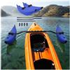 VSAQLNWZ Stabilizzatore a Braccio per Kayak, Stabilità Kayak Inflatable Outrigger Stabilizzatore, Robusto Kit Stabilizzatore Gonfiabile 3 Colori per Il Tuo Stile,Yellow