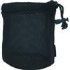 Qsvbeeqj Borsa multiuso con coulisse, da campeggio, per esterni, borsa in rete di nylon, organizer per stoviglie, facile da usare
