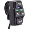 ReachMall E-Bike Interruttore DK336 Luce Anteriore Segnale di Girata Controllo Per Scooter Elettrico Triciclo 36V 48V Mountain Bike Manubrio Accessorio