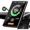 Bafang Display eBike 3.5in DPC18 per BBS01B BBS02B BBS-HD Mid Motor 0-9 Pedal Assist Levels eBike Computer Display con retroilluminazione automatica Protocollo UART