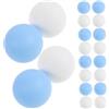 HOODANCOS 50 Pezzi Palline Scritte senza Cuciture Colorate Opache da Ping Pong per Giochi e Intrattenimento