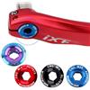 ReachMall Bike Manovella Fissaggio Bullone Copertura M19 M20 CNC Lega di Alluminio Vite Per xt per xtr per slx M4000 M590 IXF Riparazione Corona Cava
