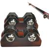 Generisch Pool -Cue - Tester rettilineità - Cue - Strumento di allineamento - Biliardo Stick Roller | Supporto doppio club - Rilevatore di rettilineità di precisione per controllare il tavolo da biliardo Cue