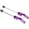 ReachMall Bike Quick Release Spiedo Set CNC Lega di Alluminio Ad Alta Resistenza Albero In Acciaio Per Mountain Road Pieghevole Bici Anteriore Posteriore Ruota 145Mm 180Mm