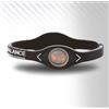 Power Balance Uni Sport bracciale in silicone, IWSA09, nero/bianco, XL