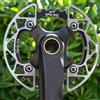 ReachMall Protezione corona bici 104 mm per bcd lega di alluminio Protector per pignone 30-40T scudo resistente all'usura per mountain bike ciclismo