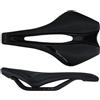 Generico Sella for Bici in Carbonio, Sella con Imbottitura in Eva Traspirante da 120 G con Binari in Carbonio for Ciclismo su Strada E MTB,Componenti