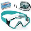 WAVE Occhialini da immersione PRO in maglia elastica regolabile, lenti panoramiche anti-appannamento per snorkeling, nuoto, immersioni