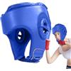 Generico Copricapo da sparring - 10,24x9,06x7,87 pollici Unità di protezione da allenamento in PU, guscio di protezione contro gli urti regolabile, di sicurezza contro gli urti con porta di ventilazione