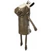 KQFCAZRE Copertura Driver PU Fodera Morbida Copri Driver da Golf Morbido Copritesta Cavallo per Allenamento, Grigio Blu