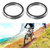 ReachMall 2 cuscinetti per cuffie per mountain bike, angolo di 45 gradi, a basso rumore, per telaio forcella da strada, kit di riparazione di ricambio per tazza sigillata