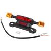 Jnchdghwa Luce Posteriore LED con Funzioni di Freno e Freccia Parti di Ricambio per Bicicletta Elettrica Luce Posteriore per Veicoli Elettrici 12V