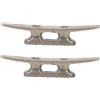 INOOMP Bitte per Ormeggio Barche in Lega di Zinco 2 Unitá, Palo per Pontile Marino Base Aperta 90x18mm, Gancio Fissaggio Corda Resistente per Accessori Ormeggio Nautico e Ancoraggio