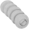 HEANUJJ Set da 5 Fibbie a Forma in Metallo Inossidabile per Kayak e Gommoni, Accessori Resistenti per Fissaggio Sedili e Ancoraggi, per Sport Acquatici e Canoe Gonfiabili