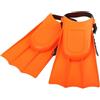 Smarbettiy Pinne da nuoto regolabili per bambini, con base antiscivolo, vestibilità migliorata, materiale PVC di lunga durata, diverse opzioni di colore, per snorkeling e piscina (verde)