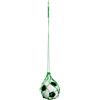 Halearo Allenatore di Calci da Calcio Allenatore di Giocoleria da Calcio Rete da Allenamento Pieghevole in Nylon Elastico con Cinturino Regolabile per abilità di Controllo della Palla (Verde)