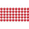 Jnchdghwa Palline da Golf da Pratica Soft PU 50 Pack 42mm Sensazione Realistica Limitato Rosso