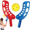 Générique Gioco di Palla Scoop - Giocattolo educativo interattivo portatile | Set di racchette da cucchiaio e palla per adulti Spiaggia, Prato, Cortile, Giardino, Patio, Prato, Attività sporti
