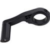 UKCOCO Supporto Estensione Manubrio Bici Compatibile Manubrio 31.8 Mm su Strada in PC TPU Nero Affidabile e Pratico per Fanale Bici