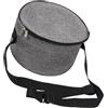 Msioytog Borsa da golf per dischi resistenti alle intemperie Tasche compatte con cerniera per componenti aggiuntivi Cinghia trasporto modificabile Borsa da trasporto per golf con dischi organizzati