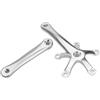 ReachMall Ultralight Hollow Bike Guarnitura 170mm 50T 130BCD CNC AL6061 Stretta Larga Per 9 10 11 Velocità Pieghevole Strada Ebikes Singolo per anello
