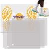 Generic Tappetino adesivo da basket, 43 x 30,5 cm, per scarpe, resistente e sostituibile, per allenamento in cortile,
