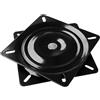 KJBDQQH Piastra Girevole Sgabello Piastra di montaggio con base girevole del sedile a 360 gradi in acciaio resistente da 5/6/7/8 pollici for strumenti applicazioni tavolo sgabello bar per Sedie(6inch)