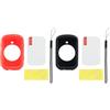 ReachMall Custodia in silicone per Garmin Edge 530 con pellicola protettiva, guscio robusto, design rimovibile, protezione sicura per bici da strada e mountain bike