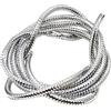 Kfwfuaee 8/6 / 4mm Argento Scala Tubo Intrecciato Pesca A Mosca Rib Esche Materiali Mosca Attrezzatura Da Pesca 8/6 / 4mm Materiali Corpo Tubo