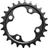 ReachMall Corona larga stretta in acciaio al carbonio 104BCD design leggero a basso rumore per mountain bike ciclismo conversione singola velocità 22T 24T