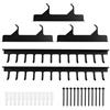 Jnchdghwa Supporto per Barra per Trazioni LAT Machine, Organizer da Parete per Attrezzi da Palestra per Accessori per Trazioni LAT Machine e Cavi.