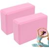 Generic per allenamento obliqui - Coppia di cunei in schiuma antiscivolo, mattoncini per bilanciamento fitness | Attrezzatura da palestra per allenamento a casa Palestre Pilates Deep Stretches