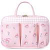 Roffatide Anime Melody Borsa di trucco portatile con con scomparti Cassa cosmetica di grande capacità per le donne ragazze Borsa da bagno resistente all'acqua Essentials di viaggio