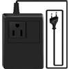 Smallterm Trasformatore di tensione 110V riduttore di tensione spina UE (Da utilizzare solo con apparecchi elettrici fino a 70W)