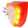 Generic Allarme solare con sensore di movimento per esterni, dispositivo intelligente per allontanare i cervi, 8,9 x 9,5 cm, impermeabile, di allarme , rilevamento wireless, suono forte e luce