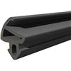DQ-PP S-1150 Kommerling guarnizione per finestre, colore nero, 5 m, in gomma, per finestre in PVC, per profili in alluminio, per porte