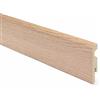 ITALFROM CONF. 10 PZ BATTISCOPA PASSACAVO LISCIO MDF VARIE FINITURE E MISURE (10X65X2400MM, BIANCO VERNICIABILE)