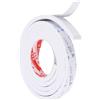 PATIKIL 2m/6.6ft Sigillatura Schiuma Nastro, 2.5cm Largo 10mm Spessore Singolo Adesivo Paraspifferi Striscia Guarnizione Porta Gommapiuma per Finestra Isolamento, Bianco