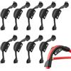 Generico Elbow Tubing Bend Support, Fittings Clamps Pipe Holder, 1.18x1.18x5.91 inches Portable Mounting Plate, Anti-Slip Integrated Fittings for Indoor, Outdoor Home Electrical Work and Family Use