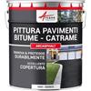 ARCANE INDUSTRIES Vernice per asfalto - ARCASPHALT - 15 kg (fino a 30 m² in 2 strati) Bianco