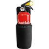 notlok Safety Work - Estintore a Polvere 1kg ABC + Dispositivi Elettrici <1000V | Mini Estintore Portatile + Supporto Auto a strappo | 3 Anni di Garanzia | Estintore Casa, per Auto, Camper, Cucina