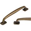 SYZOW 6 Pezzi maniglie per mobili Distanza fori 192mm Maniglie per mobili da cucina Maniglie antiche per mobili (Bronze)