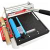 MANTISTOL Taglierina professionale per pavimenti in vinile rigido da 33 cm, con strumenti di intaglio e lama extra, taglia LVP, WPC, LVT, SPC, VCT, PVC per lavori complessi! Non necessita di scheggiature