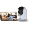 CALEX Smart Security Telecamera PTZ interna 2K, tracking automatico, visione notturna, rilevazione movimento, cloud & SD, audio bidirezionale, controllo app