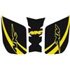 TYNBV Adesivo decorativo Per CFMOTO NK400 NK650 250NK Adesivi Per Decalcomanie Per Protezione Serbatoio Moto(Gold)